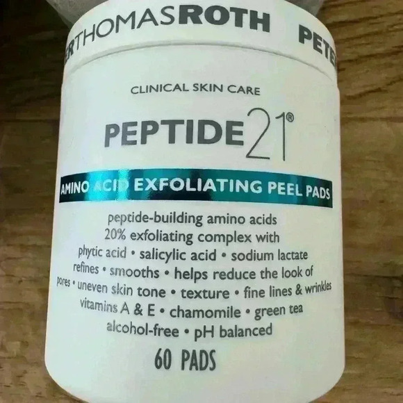 Peter Thomas Roth PEPTIDE 21 Amino Acid Exfoliating Peel Pads~60 Pads~NEW! - Picture 7 of 7